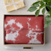Abstract rood en wit tissuepapier (Geschenk)