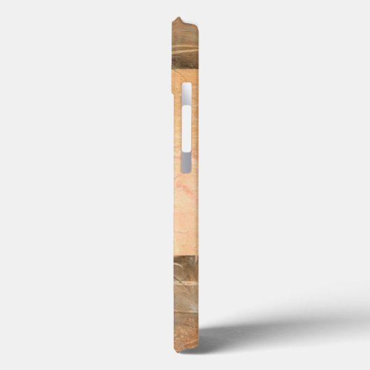 Abstract rood landschap Case-Mate iPhone case (Achterkant / Links)