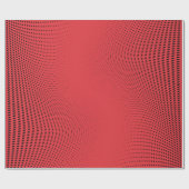 Abstract rood monochroom halftoonpatroon. Zachte c Cadeaupapier (Vlak)