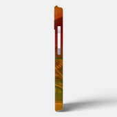 Abstract rood Oranje bruin fractaal kunstventilato Case-Mate iPhone Case (Achterkant / Links)