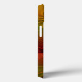 Abstract rood Oranje bruin fractaal kunstventilato Case-Mate iPhone Case (Achterkant / Rechts)