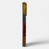 Abstract rood Oranje bruin fractaal kunstventilato Case-Mate iPhone Case (Achterkant / Rechts)