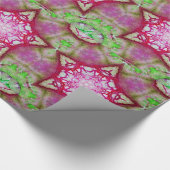 ABSTRACT ROOD ROZE PURPER FUCHSIA STER CADEAUPAPIER (Hoek)