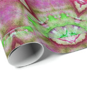 ABSTRACT ROOD ROZE PURPER FUCHSIA STER CADEAUPAPIER (Rol Hoek)