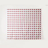 Abstract rood wandkleed (Voorkant (horizontaal))