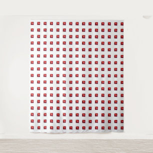 Abstract rood wandkleed