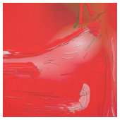 Abstract rood, wit en groen stof (Swatch)