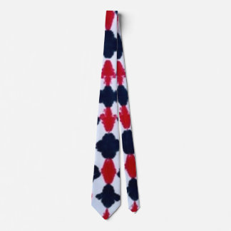 Abstract Rood Zwart Modern Mannen Stropdas