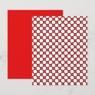 Abstract rood, zwart, wit, grafisch papier