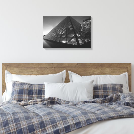 Abstract roof canvas print (Insitu (Slaapkamer))