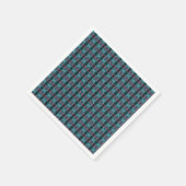 Abstract rookloos patroon servet (Hoek)