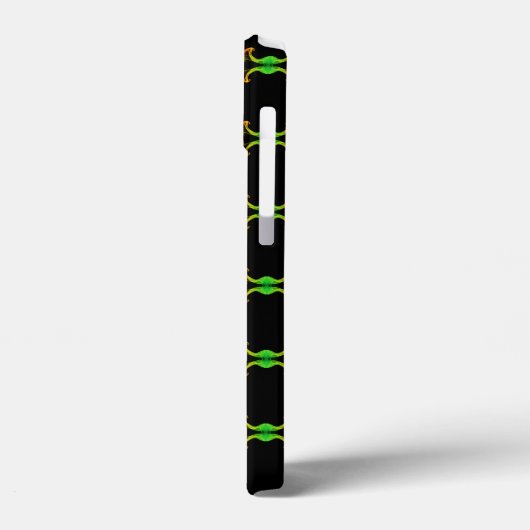 Abstract rookpatroon Case-Mate iPhone case (Achterkant / Links)