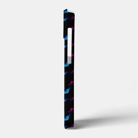 Abstract rookpatroon Case-Mate iPhone case (Achterkant / Links)