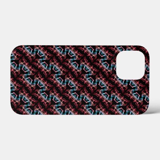 Abstract rookpatroon Case-Mate iPhone case (Achterkant (horizontaal))
