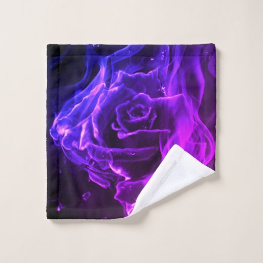 Abstract roos bad handdoek (Wasdoekje)