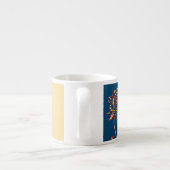Abstract Roos Espresso Mok (Achterkant)