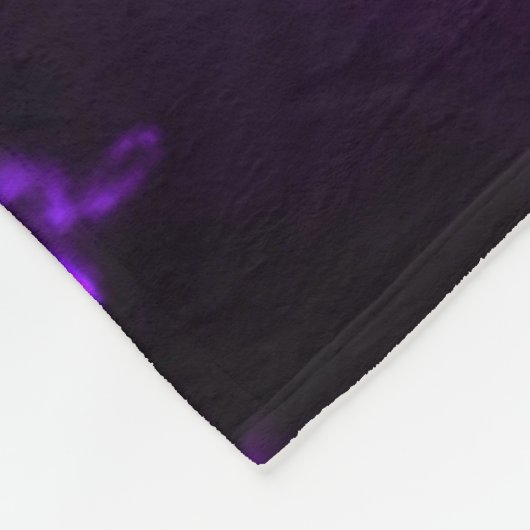 Abstract roos fleece deken (Hoek)