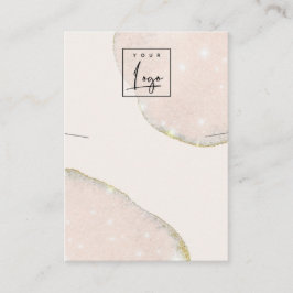 Abstract Roos Gold Ketting Band Logo beeldscherm Visitekaartje