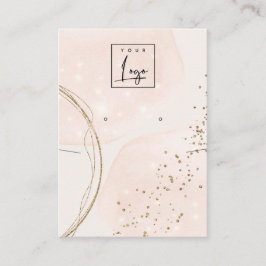 Abstract Roos Gold Ketting Logo beeldscherm Visitekaartje