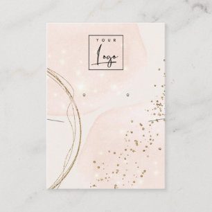 Abstract Roos Gold Ketting Logo beeldscherm Visitekaartje