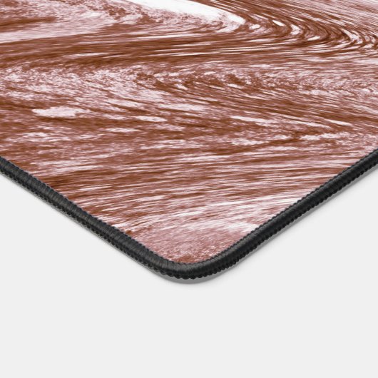 Abstract Roos Goud Wit Abstract Swirls Bureaumat (Hoek)