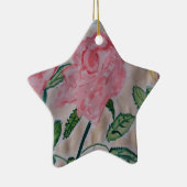 Abstract Roos keramisch Ornament (Rechts)