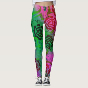 abstract roos leggings