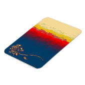 Abstract Roos Magnet Magneet (Linkerzijde)
