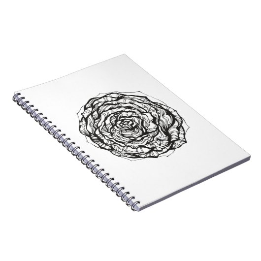 Abstract Roos Notitieboek (Rechterzijde)