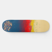 Abstract Roos skateboard deck (Horizontaal)