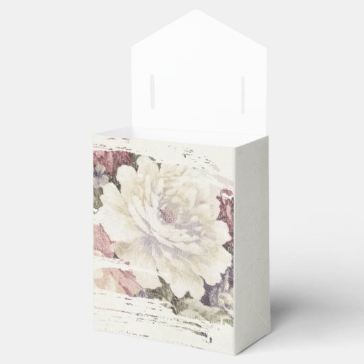 abstract roos tapijt bedankdoosjes (Geopend)