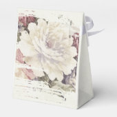  abstract roos tapijt bedankdoosjes (Achterkant)