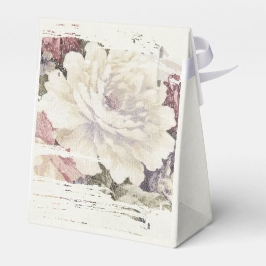 abstract roos tapijt bedankdoosjes (Achterkant)