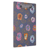 Abstract roos veldpatroon klembord (Rechts)