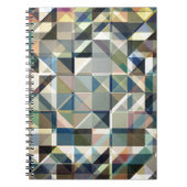 Abstract rooster aardtoonraster notitieboek (Voorkant)