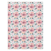 Abstract Roses In Pastel Colors  Tafelkleed (Voorkant)