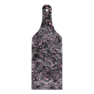 Abstract roze en grijze marmer snijplank