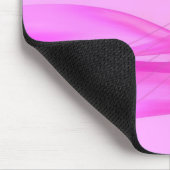 Abstract Roze Golven Muismat (Hoek)