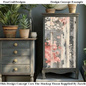 Abstract Roze Grijze Achtergrond Decoupage Links 1 Tissuepapier