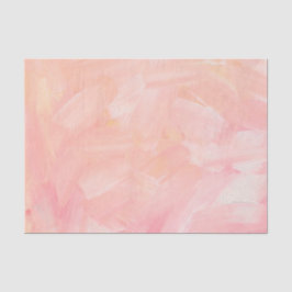 Abstract roze hand geschilderd. Elegant zwarte pen Tissuepapier