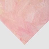 Abstract roze hand geschilderd. Elegant zwarte pen Tissuepapier (Detail)