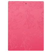 Abstract roze klembord (Achterkant)