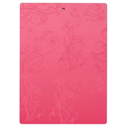 Abstract roze klembord (Achterkant)