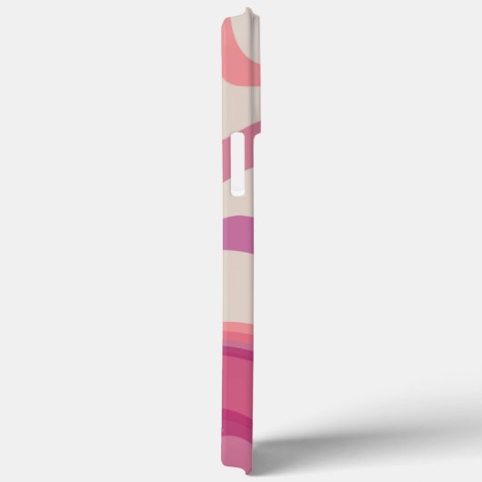 Abstract Roze Modern Swirls Plezier in Case-Mate iPhone Case (Achterkant / Rechts)