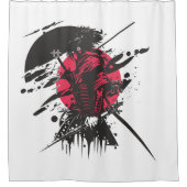 Abstract Roze Olifant Douchegordijn | Modern Bla (Voorkant)