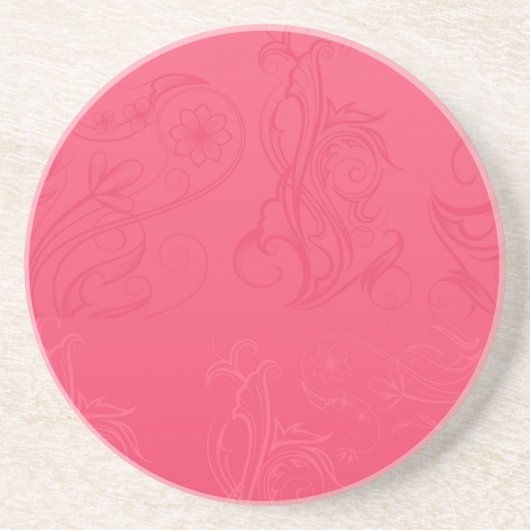 Abstract Roze Onderzetter (Voorkant)