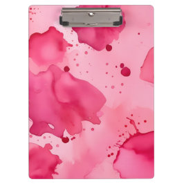 Abstract roze op roze klembord