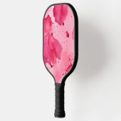 Abstract roze op roze pickleball paddle (Links)
