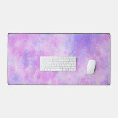 Abstract Roze Paars Bureaumat (Keyboard & Muis)
