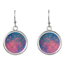 Abstract, roze, Paars en blauw, alcoholinkt
